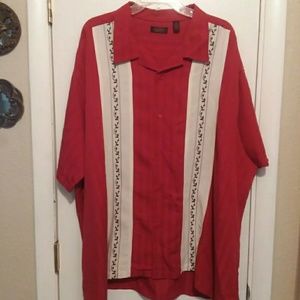 Men's size 4X ss embroidered shirt from Contigo